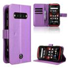 For Kyocera Torque G06 KYG03 Diamond Texture Leather Phone Case(Purple) - 1