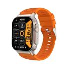 G41 Smart Bracelet, 2.01 inch IP67 Waterproof Smart Watch, Bluetooth Call / Heart Rate / Non-invasive Blood Glucose / HRV / MET(Orange) - 1