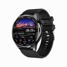 TM05 Pro Smart Bracelet, 1.46 inch Silicone Band IP67 Waterproof Smart Watch, Bluetooth Call / Heart Rate / Blood Pressure / Blood Oxygen(Black) - 1