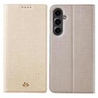 For Samsung Galaxy S23 FE 5G ViLi DMX Series TPU + PU Leather Magnetic Phone Case(Gold) - 1