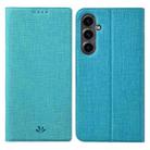 For Samsung Galaxy S23 FE 5G ViLi DMX Series TPU + PU Leather Magnetic Phone Case(Blue) - 1