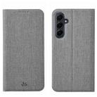 For Samsung Galaxy A35 5G ViLi DMX Series TPU + PU Leather Magnetic Phone Case(Grey) - 1