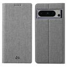 For Google Pixel 8 Pro ViLi DMX Series TPU + PU Leather Magnetic Phone Case(Grey) - 1