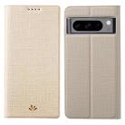 For Google Pixel 8 Pro ViLi DMX Series TPU + PU Leather Magnetic Phone Case(Gold) - 1