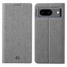 For Google Pixel 8 ViLi DMX Series TPU + PU Leather Magnetic Phone Case(Grey) - 1