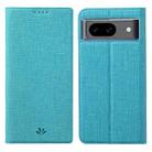 For Google Pixel 8 ViLi DMX Series TPU + PU Leather Magnetic Phone Case(Blue) - 1