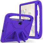 For Honor Pad 9 Handle Portable EVA Shockproof Tablet Case(Purple) - 1