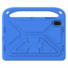 For Honor Pad X8a Handle Portable EVA Shockproof Tablet Case(Blue) - 2