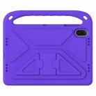 For Honor Pad X8a Handle Portable EVA Shockproof Tablet Case(Purple) - 2