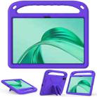For Honor Pad X8a Handle Portable EVA Shockproof Tablet Case(Purple) - 3
