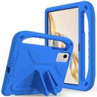 For Honor Pad X9a / X9 Pro 2025 Handle EVA Shockproof Tablet Case with Holder(Blue) - 1