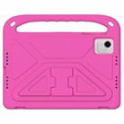 For Honor Pad X9a / X9 Pro 2025 Handle EVA Shockproof Tablet Case with Holder(Rose Red) - 2