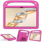 For Honor Pad X9a / X9 Pro 2025 Handle EVA Shockproof Tablet Case with Holder(Rose Red) - 3