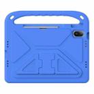 For Huawei MatePad SE 11 2024 Handle EVA Shockproof Tablet Case with Holder(Blue) - 2