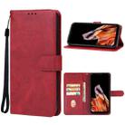 For Fossibot F106 Pro Leather Phone Case(Red) - 1