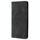 For Motorola Moto G 5G 2025 Skin Feel Magnetic Leather Phone Case(Black) - 2