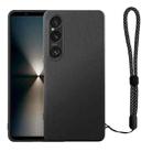 For Sony Xperia 1 VI ViLi TC Series Kevlar Carbon Fiber Texture Phone Case(Black) - 1