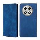 For OPPO A2 Pro 5G Skin Feel Magnetic Leather Phone Case(Blue) - 1