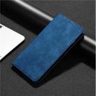 For OPPO A3 5G India Skin Feel Magnetic Leather Phone Case(Blue) - 2