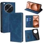 For OPPO Find X8 Ultra 5G Skin Feel Magnetic Leather Phone Case(Blue) - 1