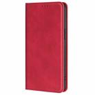 For OPPO Find X8 Ultra 5G Skin Feel Magnetic Leather Phone Case(Red) - 2