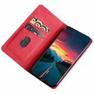 For OPPO Find X8 Ultra 5G Skin Feel Magnetic Leather Phone Case(Red) - 3