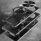For Honor Magic7 Pro CD Texture Sliding Camshield Magnetic Holder Phone Case(Black) - 3