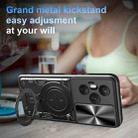 For Honor 400 Pro Global 160.8mm CD Texture Sliding Camshield Magnetic Holder Phone Case(Blue) - 3