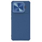 For Xiaomi Redmi K70/K70 Pro NILLKIN Black Mirror Prop CD Texture Mirror Phone Case(Blue) - 1