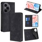 For Honor 400 Pro Global 160.8mm Skin Feel Magnetic Leather Phone Case(Black) - 1