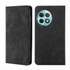 For OnePlus Ace 2 Pro Skin Feel Magnetic Leather Phone Case(Black) - 1