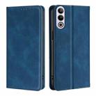 For OnePlus Ace 3V 5G Skin Feel Magnetic Leather Phone Case(Blue) - 1