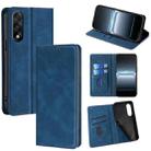 For OnePlus Ace 5 Ultra / Nord 5 Skin Feel Magnetic Leather Phone Case(Blue) - 1