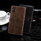 For Xiaomi Redmi 9A idewei Crocodile Texture Horizontal Flip Leather Case with Holder & Card Slots & Wallet(Grey) - 3