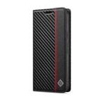 For Google Pixel 9a LC.IMEEKE Carbon Fiber Leather Phone Case(Vertical Black) - 2