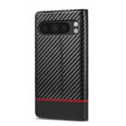 For Google Pixel 10 / 10 Pro LC.IMEEKE Carbon Fiber Leather Phone Case(Horizontal Black) - 3