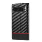 For Google Pixel 10 Pro XL LC.IMEEKE Carbon Fiber Leather Phone Case(Horizontal Black) - 3