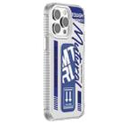For iPhone 15 Pro Max Mutural Wing Flash Series TPU Phone Case with IML Stand(Blue) - 1