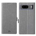 For Google Pixel 8 ViLi K Series Shockproof Magnetic Flip Leather Phone Case(Grey) - 1