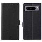 For Google Pixel 8 Pro ViLi K Series Shockproof Magnetic Flip Leather Phone Case(Black) - 1