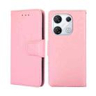 For Infinix GT 10 Pro 5G Crystal Texture Leather Phone Case(Pink) - 1