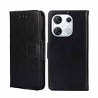 For Infinix GT 10 Pro 5G Crystal Texture Leather Phone Case(Black) - 1