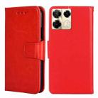 For Infinix Note 40 Pro 5G Crystal Texture Leather Phone Case(Red) - 1