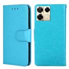 For Infinix Note 40 Pro 5G Crystal Texture Leather Phone Case(Sky Blue) - 1