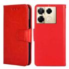 For Infinix Note 40 Pro 4G Crystal Texture Leather Phone Case(Red) - 1