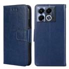 For Infinix Note 40 5G Crystal Texture Leather Phone Case(Royal Blue) - 1