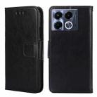 For Infinix Note 40 5G Crystal Texture Leather Phone Case(Black) - 1