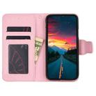 For Motorola Moto G 5G 2024 Crystal Texture Leather Phone Case(Pink) - 3