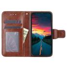 For Motorola Moto G 5G 2024 Crystal Texture Leather Phone Case(Brown) - 3