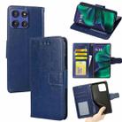 For Motorola Moto G Stylus 5G 2025 Crystal Texture Leather Phone Case(Royal Blue) - 1